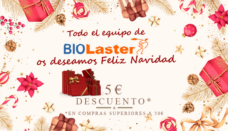 Felices Fiestas de parte de todo el equipo de Biolaster!